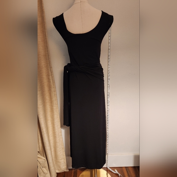 Womens mid-section wrap sleeveless dress size small - Picture 4 of 7